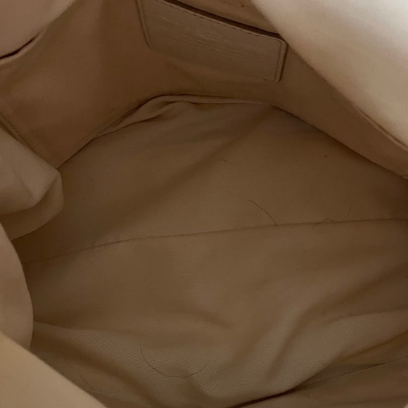 Coach Off-White Leather Shoulder Bag Classic Pebble Leather by StageCoach Coach - Picture 3 of 11